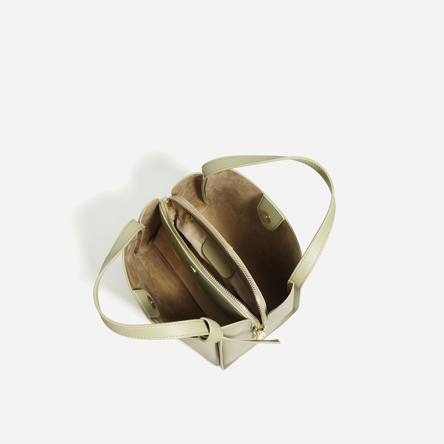 李記 | 原創手工真皮 | 二層牛革バ菜籃子包M7812號