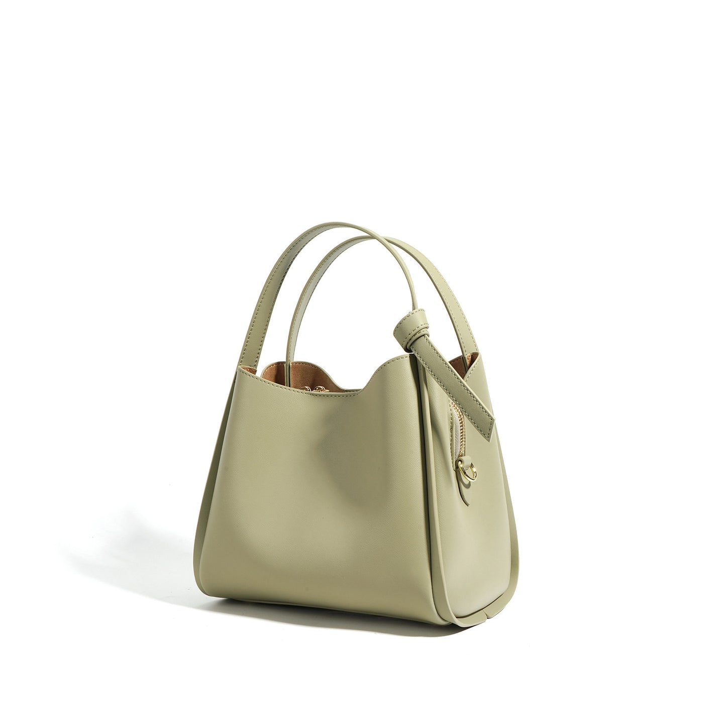 李記 | 原創手工真皮 | 二層牛革バ菜籃子包M7812號