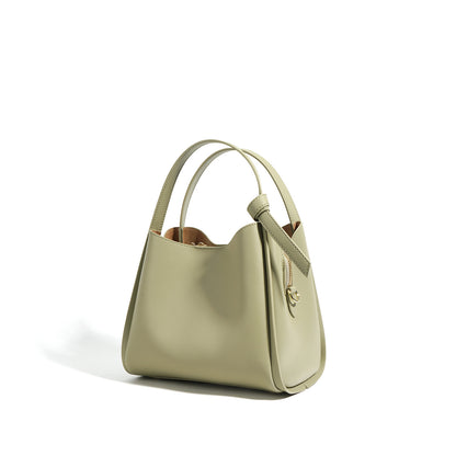 李記 | 原創手工真皮 | 二層牛革バ菜籃子包M7812號