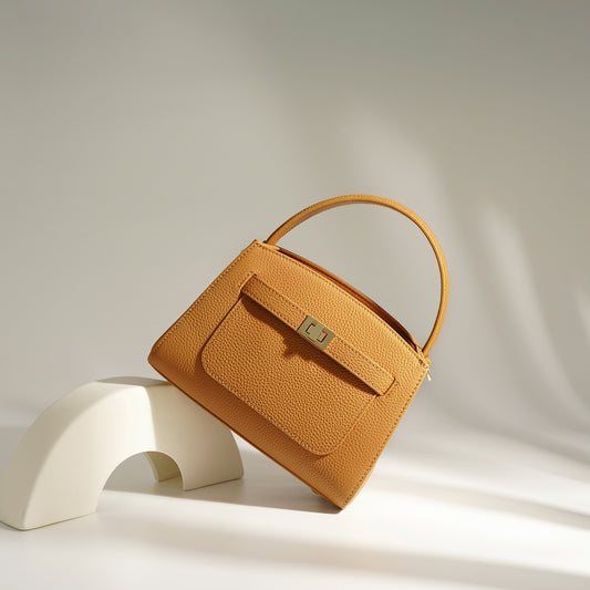 李記 | 原創手工真皮 | 高級感ッド本革ドバ鉑金包M8823號