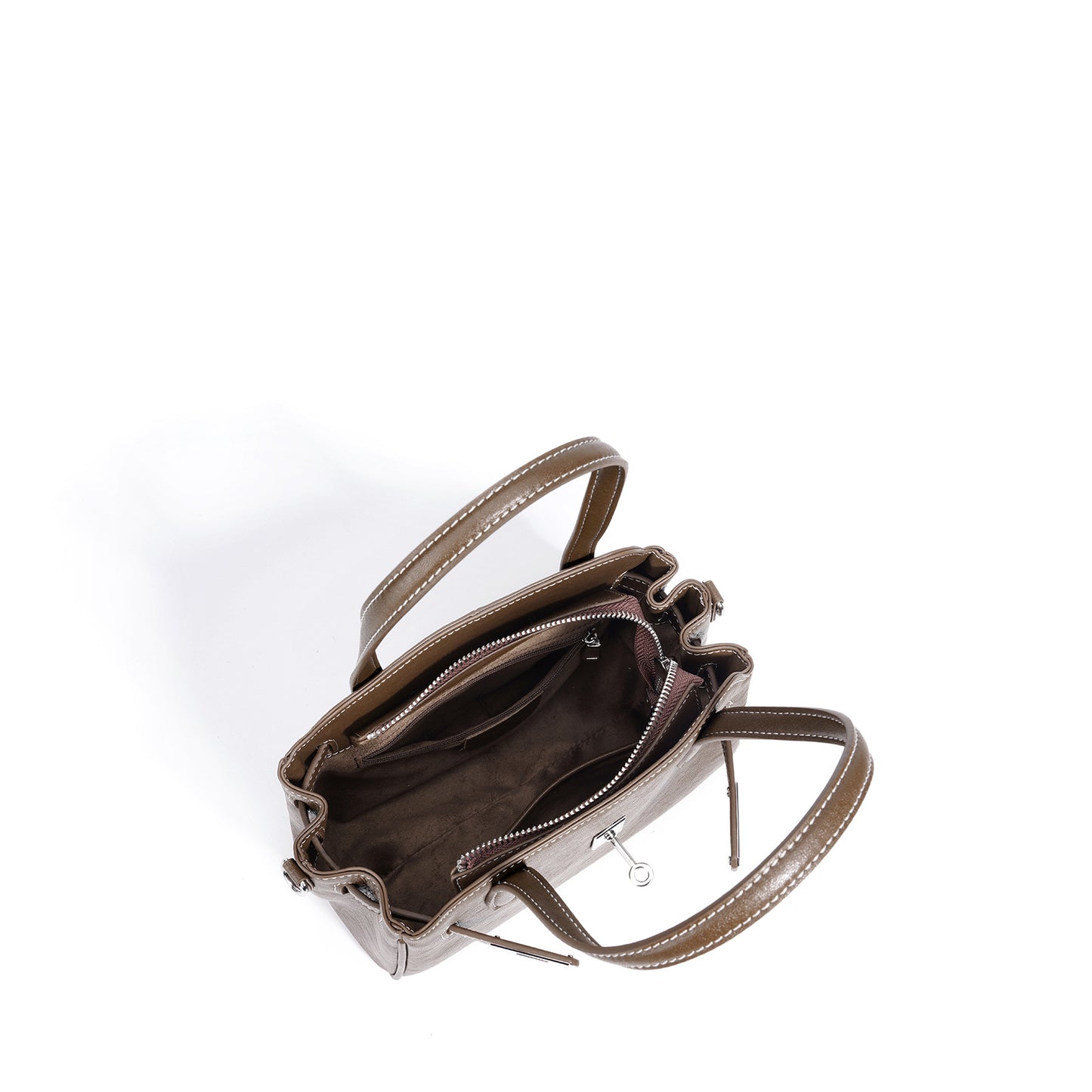 李記 | 原創手工真皮 | 小眾ダー復古質感斜唄包md8627號