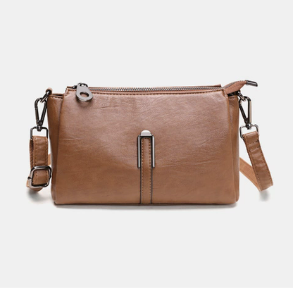 李記 | 原創手工真皮 | 耐摩耗防擦う斜唄包N1199號