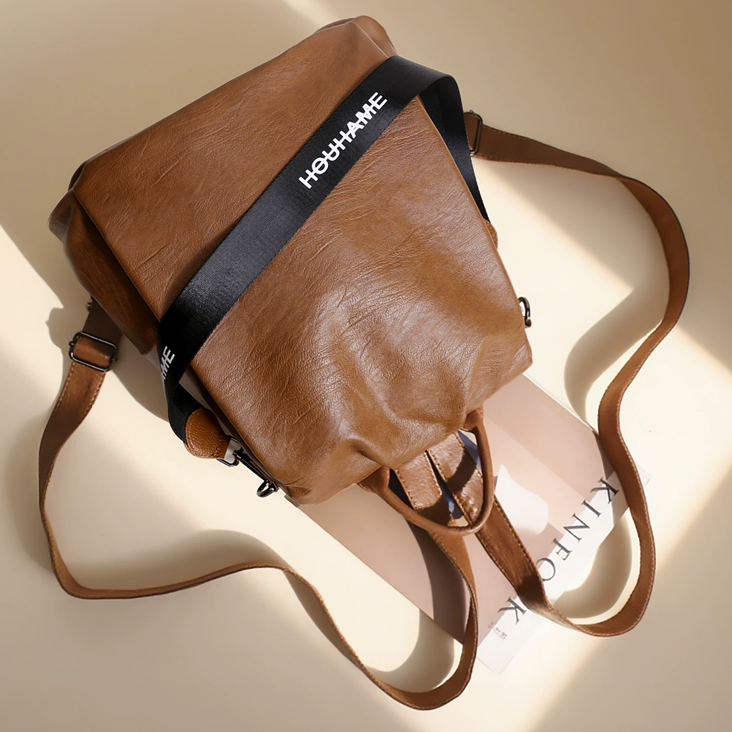 李記 | 原創手工真皮 | 當店人気て四季都可背の後背包N1565號