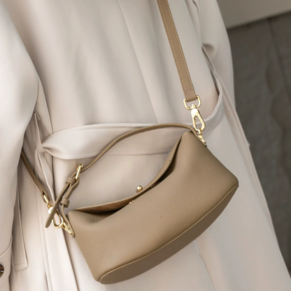 李記 | 原創手工真皮 | 軟皮ら頭層牛皮の手提包N1576號