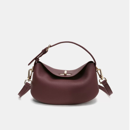 李記 | 原創手工真皮 | 軟皮ら頭層牛皮の手提包N1576號