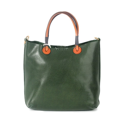 Li Ji | Original handmade genuine leather | Conflicting color design for a small number of vintage handbags ZB093 
