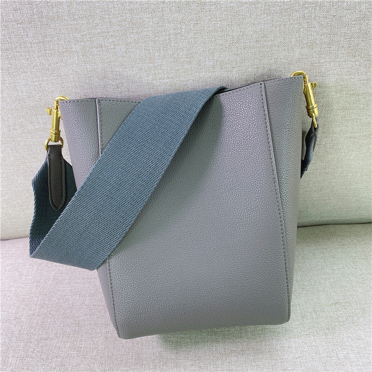 李記 | 原創手工真皮 | 簡約風格で寬肩帶い托特包6088號