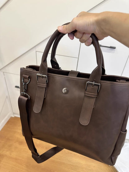 李記 | 原創手工真皮 | 紳士の男が私は見せ公文包HK258號