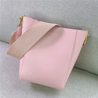 李記 | 原創手工真皮 | 簡約風格で寬肩帶い托特包6088號