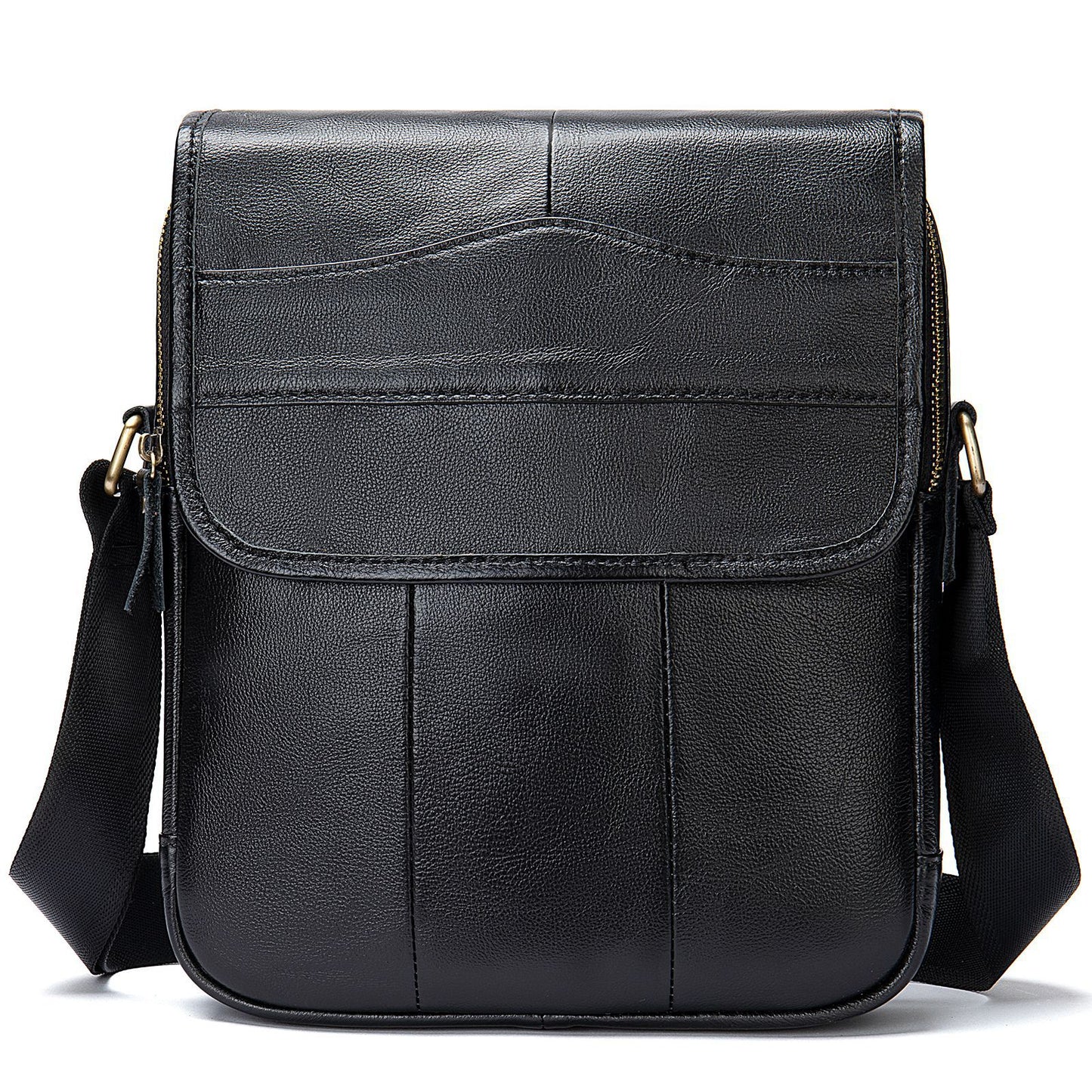 李記 | 原創手工真皮 | 商務單肩包 1121號