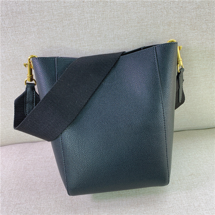 李記 | 原創手工真皮 | 簡約風格で寬肩帶い托特包6088號