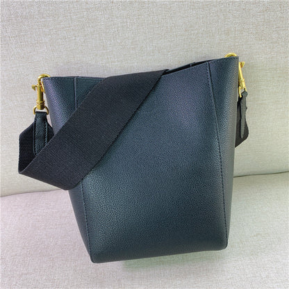 李記 | 原創手工真皮 | 簡約風格で寬肩帶い托特包6088號