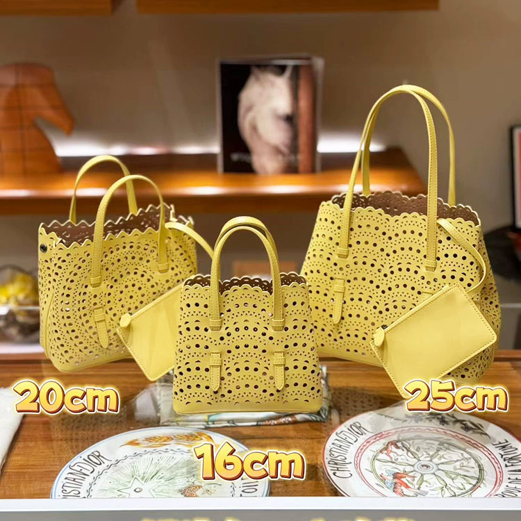 李記 | 原創手工真皮 | 鏤空雕花の菜籃子包M16202號