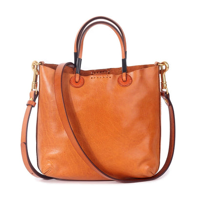 Li Ji | Original handmade genuine leather | Conflicting color design for a small number of vintage handbags ZB093 