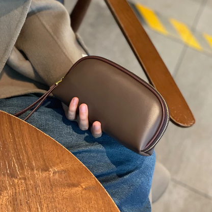 李記 | 原創手工真皮 | 可放手機大鈔の手拿包2325s號