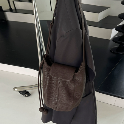 李記 | 原創手工真皮 | 軟而有型經典百搭の側背包an189號