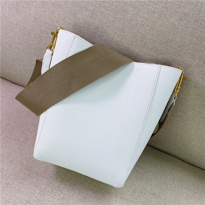 李記 | 原創手工真皮 | 簡約風格で寬肩帶い托特包6088號