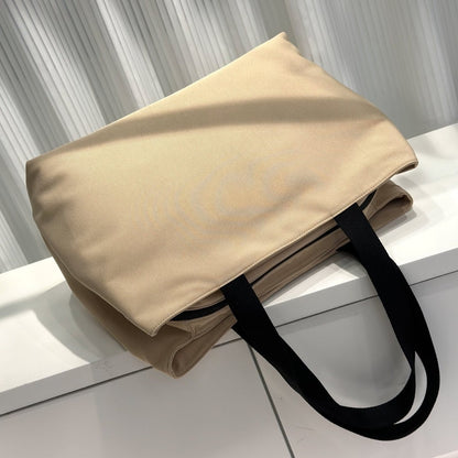 李記 | 原創手工真皮 | 多隔層`~簡約大氣雙面牛津布手提包B343號