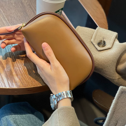 李記 | 原創手工真皮 | 可放手機大鈔の手拿包2325s號