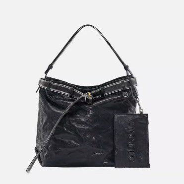 李記 | 原創手工真皮 | 鬆弛通勤い休閒流浪包OT22號