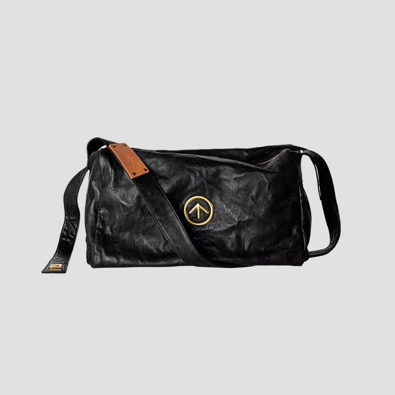 李記 | 原創手工真皮 | 無性差別主義プ本革シ枕頭包OT88號