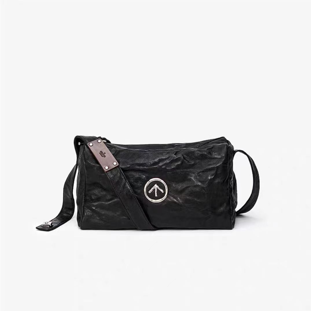 李記 | 原創手工真皮 | 無性差別主義プ本革シ枕頭包OT88號