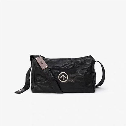 李記 | 原創手工真皮 | 無性差別主義プ本革シ枕頭包OT88號