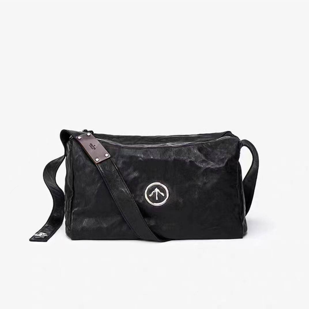 李記 | 原創手工真皮 | 無性差別主義プ本革シ枕頭包OT88號