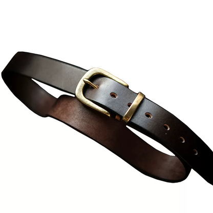 李記 | 原創手工真皮 | 純手打黃銅針扣の皮帶PD04號