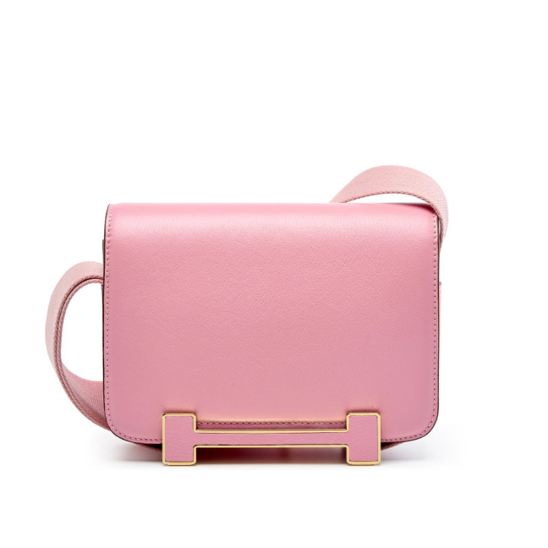 Li Ji | Original handmade genuine leather | Elegant small square bag QL2775 