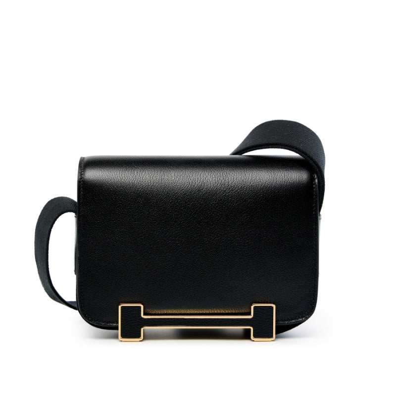 Li Ji | Original handmade genuine leather | Elegant small square bag QL2775 