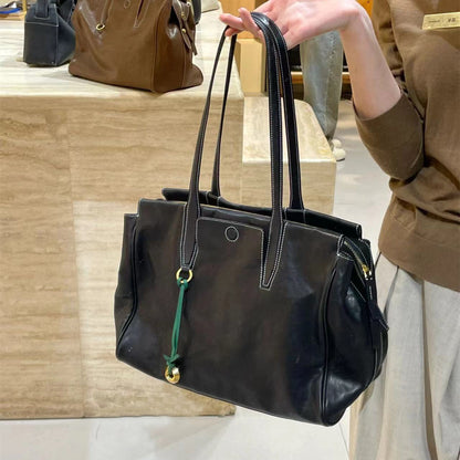 李記 | 原創手工真皮 | 手作業で植鞣皮が旅行公文包s208號