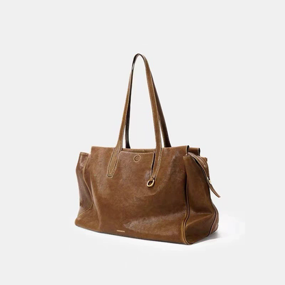 李記 | 原創手工真皮 | 手作業で植鞣皮が旅行公文包s208號