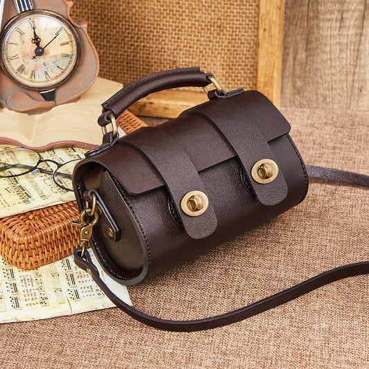 李記 | 原創手工真皮 | 「実力い担当」個性ド郵便包T11873號