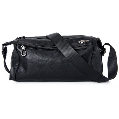 Li Ji | Original handmade genuine leather | Japanese horizontal casual cross-body bag No. T6421 