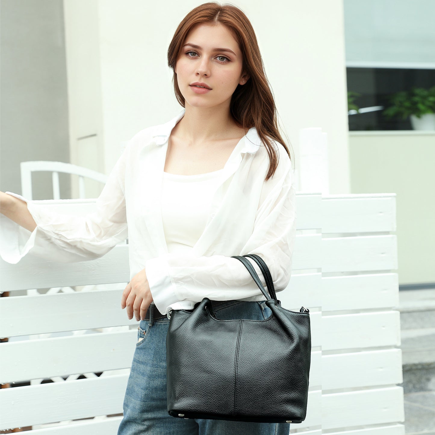 李記 | 原創手工真皮 | 實用~可斜唄の休閒包T7776號