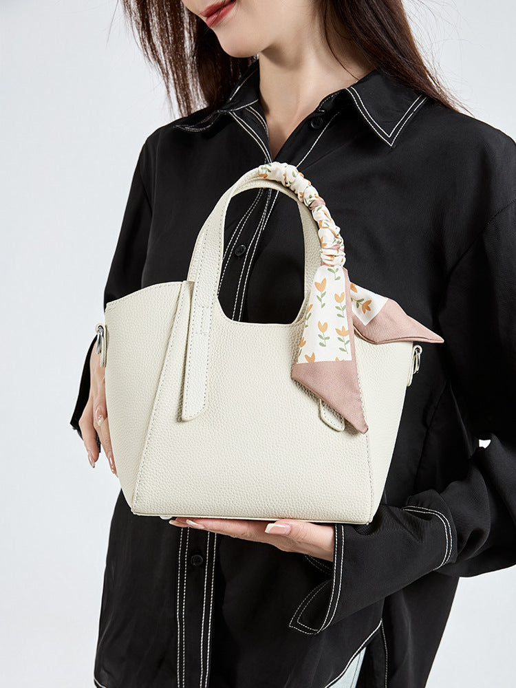 Li Ji | Original handmade leather | Upgraded sweet pastoral style handbag No. TN8012