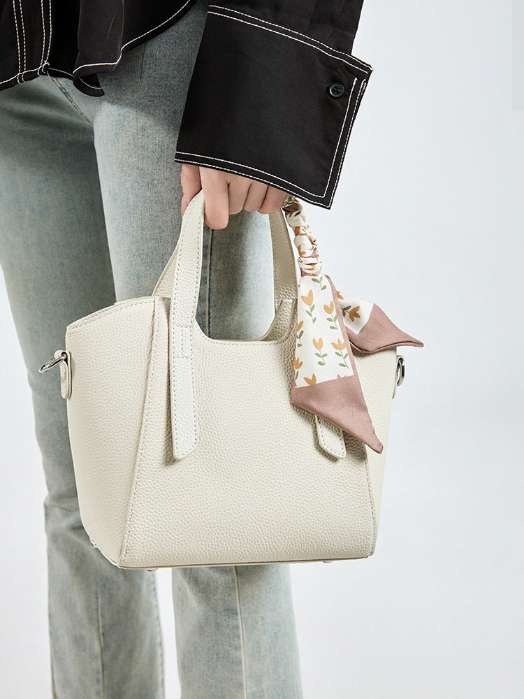 Li Ji | Original handmade leather | Upgraded sweet pastoral style handbag No. TN8012