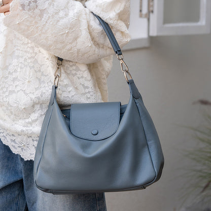 李記 | 原創手工真皮 | 優雅で軽い高品質の斜唄包TNS77號