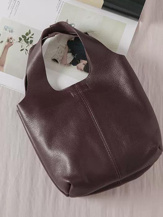 李記 | 原創手工真皮 | 高品質の和風人気ッ輕便手提包tyj105號