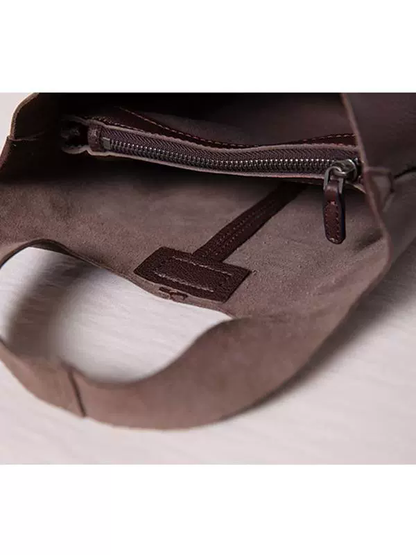 李記 | 原創手工真皮 | 高品質の和風人気ッ輕便手提包tyj105號