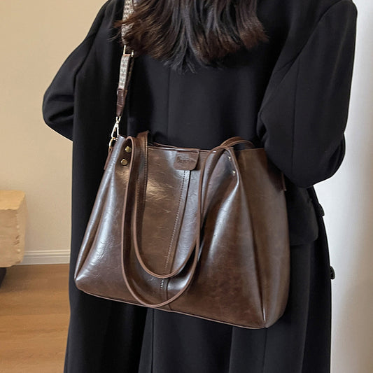 李記 | 原創手工真皮 | ins bags 高級感通勤包v90655號