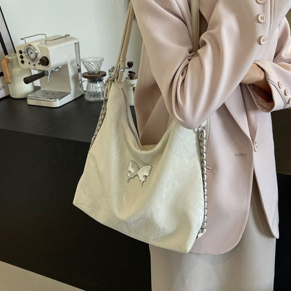 李記 | 原創手工真皮 | 高級感~鏈條設計腋下包v91492號