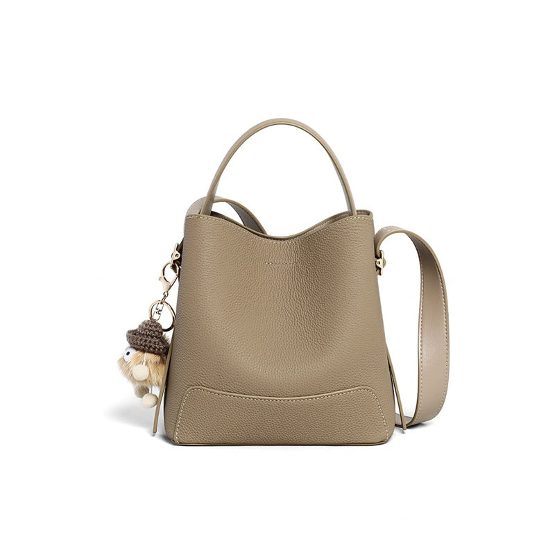 李記 | 原創手工真皮 | 簡潔立體い純色元素の手提包v91740號