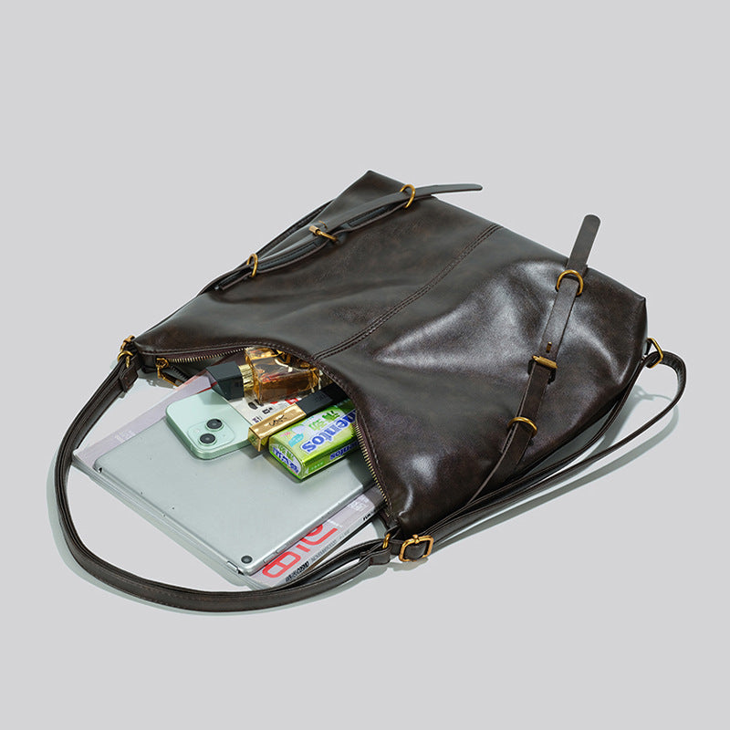 李記 | 原創手工真皮 | 多機能シ3用レ復古簡約包V91925號