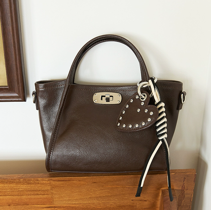 李記 | 原創手工真皮 | 韓系い通勤手提包w06164號