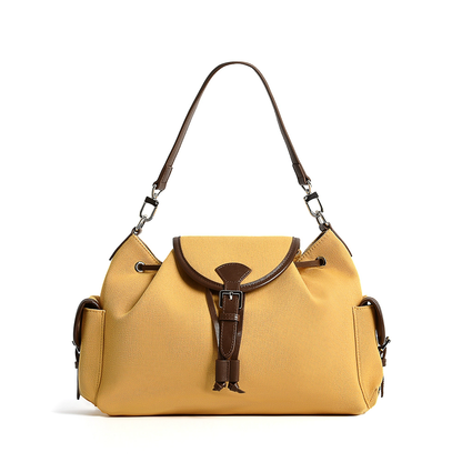 李記 | 原創手工真皮 | 氣質通勤の帆布包w06165號