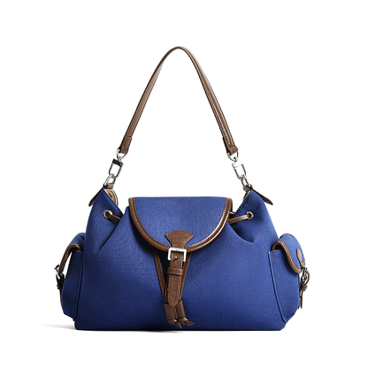 李記 | 原創手工真皮 | 氣質通勤の帆布包w06165號