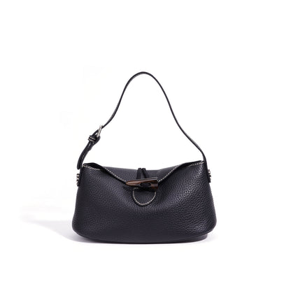 李記 | 原創手工真皮 | 好看又百搭の荔枝紋腋下包w3412號