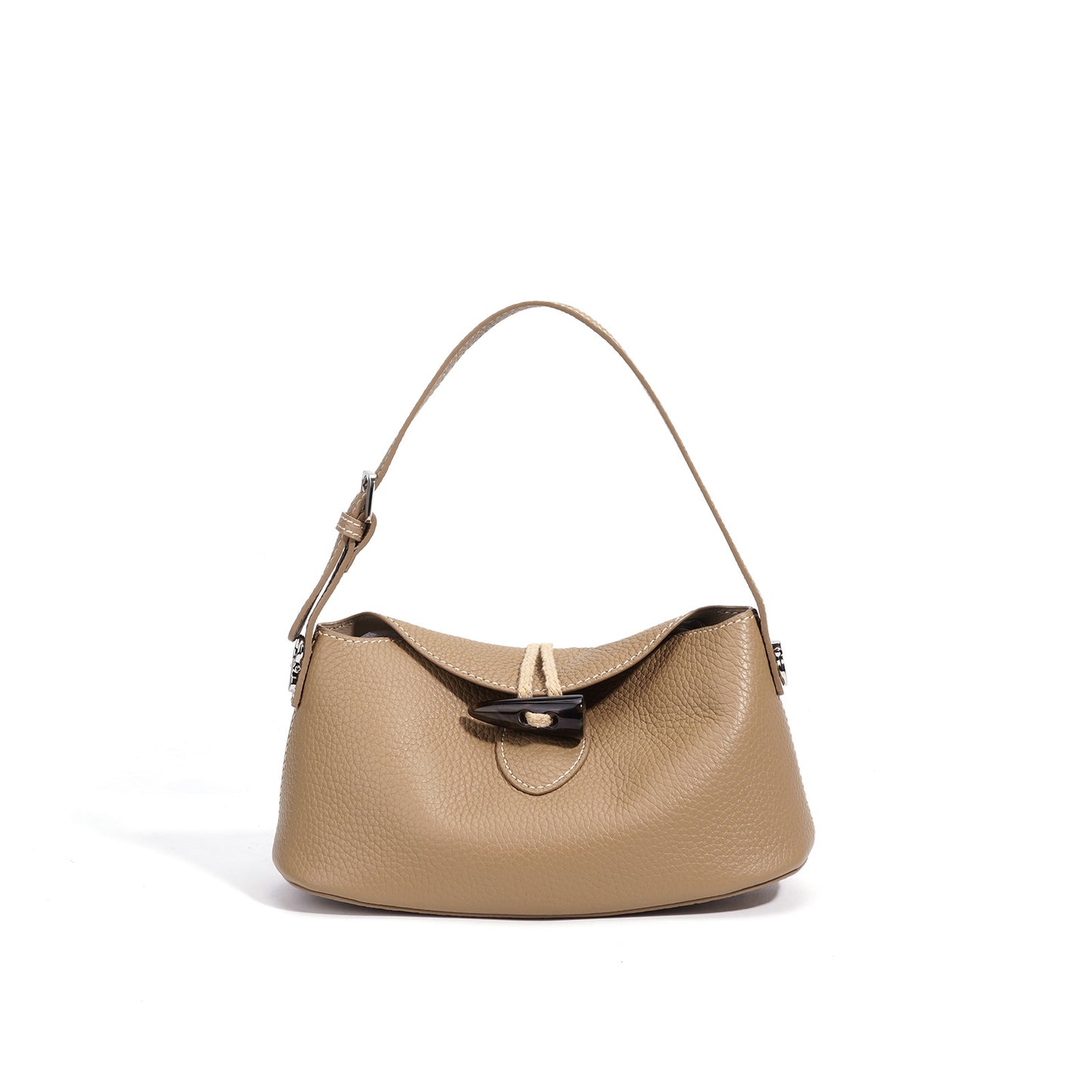 李記 | 原創手工真皮 | 好看又百搭の荔枝紋腋下包w3412號